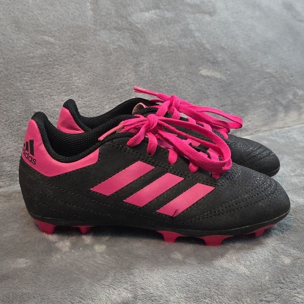 Adidas Goletto kids‎ Soccer Cleats Size 12K Pink Black G26368